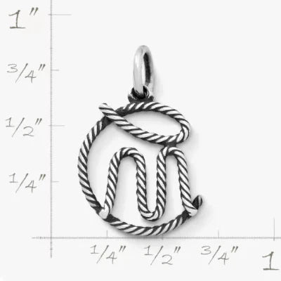 "CM" Rope Charm