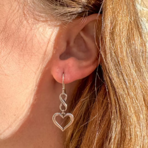 Infinite Love Dangle Earrings
