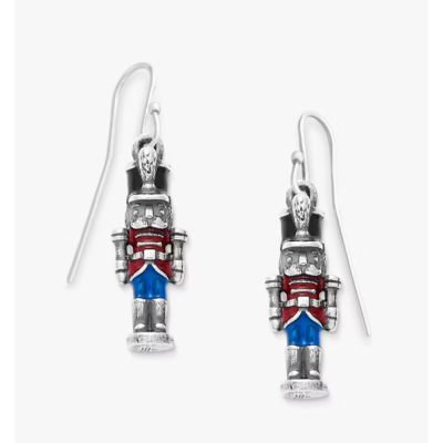 Enamel Nutcracker Earrings