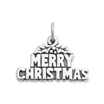 "Merry Christmas" Charm