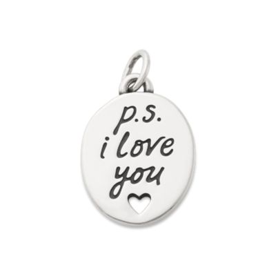 "P.S. I Love You" Charm