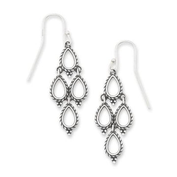 Delicate Cascade Dangle Earrings