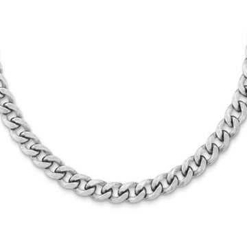 Bold Curb Chain Toggle Necklace