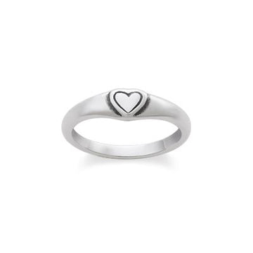 Child's Cherished Heart Ring