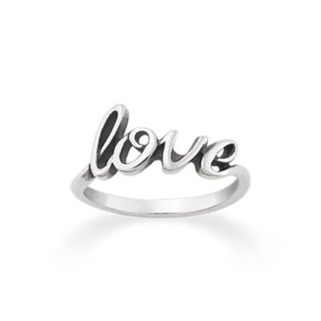 Love Script Ring