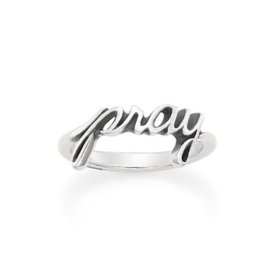 "Pray" Ring