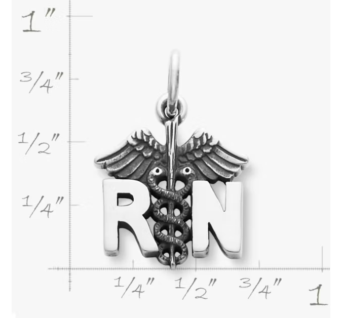"RN" Charm