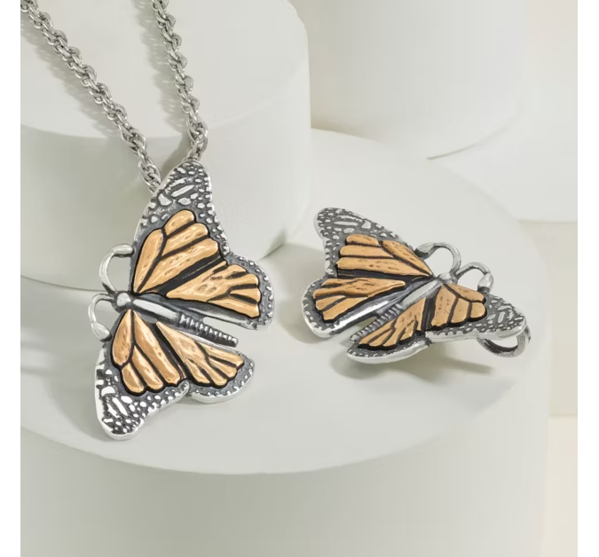 Monarch Butterfly Pendant