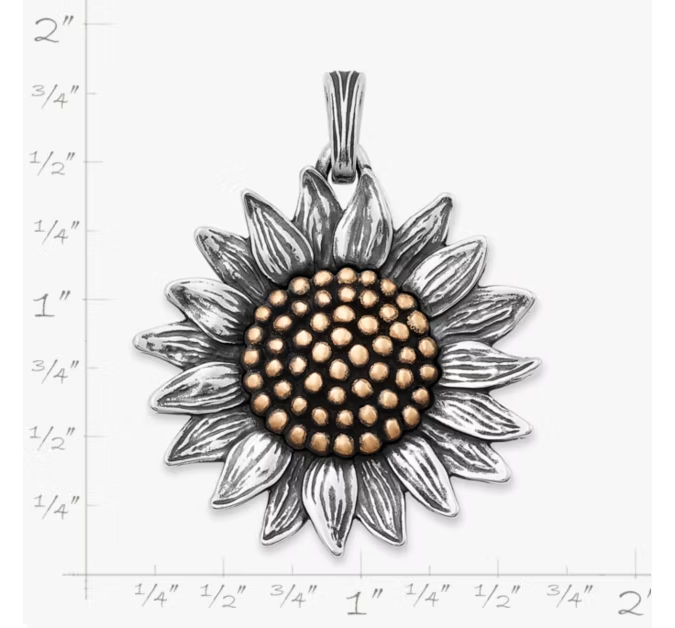 Wild Sunflower Pendant